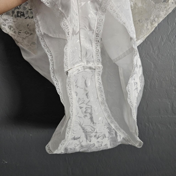 Vintage Christian Dior Lace and Floral Embossed Bodysuit - Picture 5 of 7